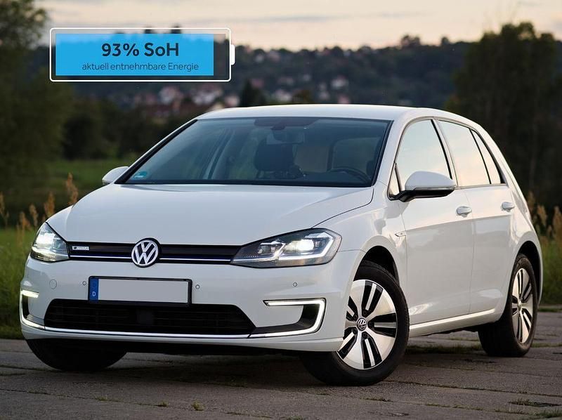 Weiß Gebraucht 2018 VW e-Golf Kleinwagen | 13.500 € (Fairer Preis) - Bild 1/4