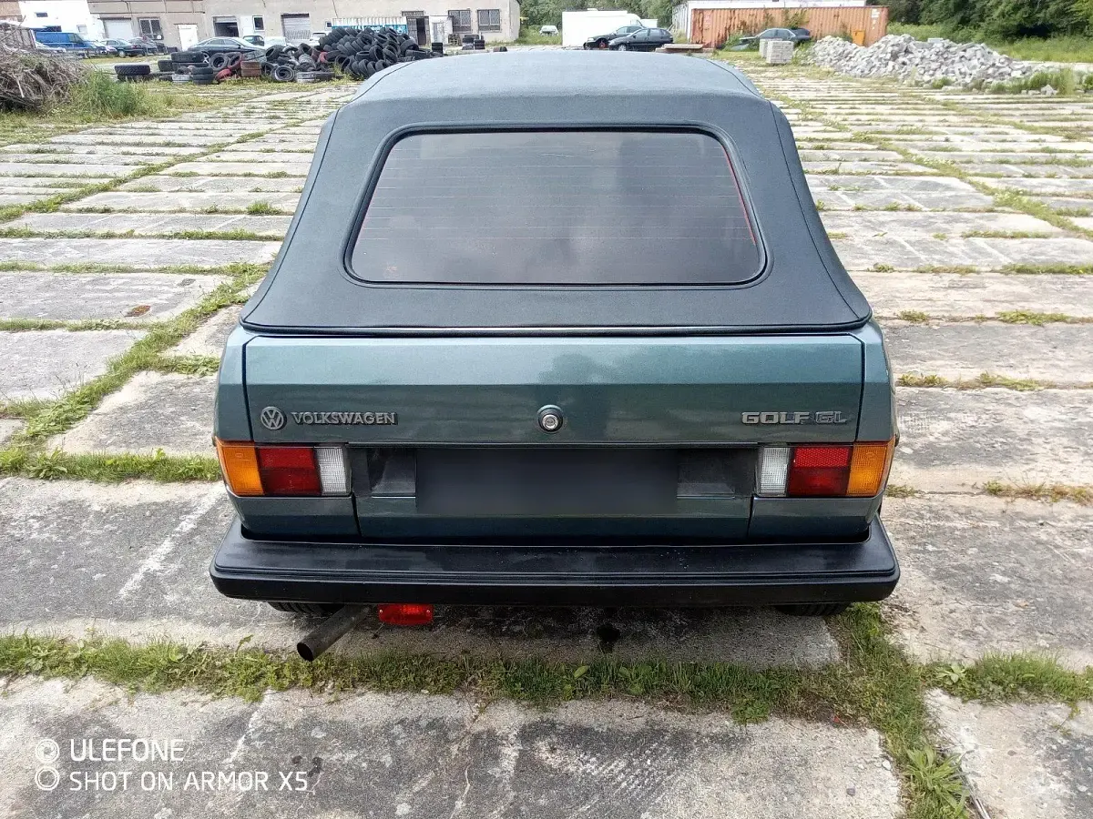 Gebraucht VW Golf Cabriolet 90 PS (66 kW) 1986 Grau Cabrio