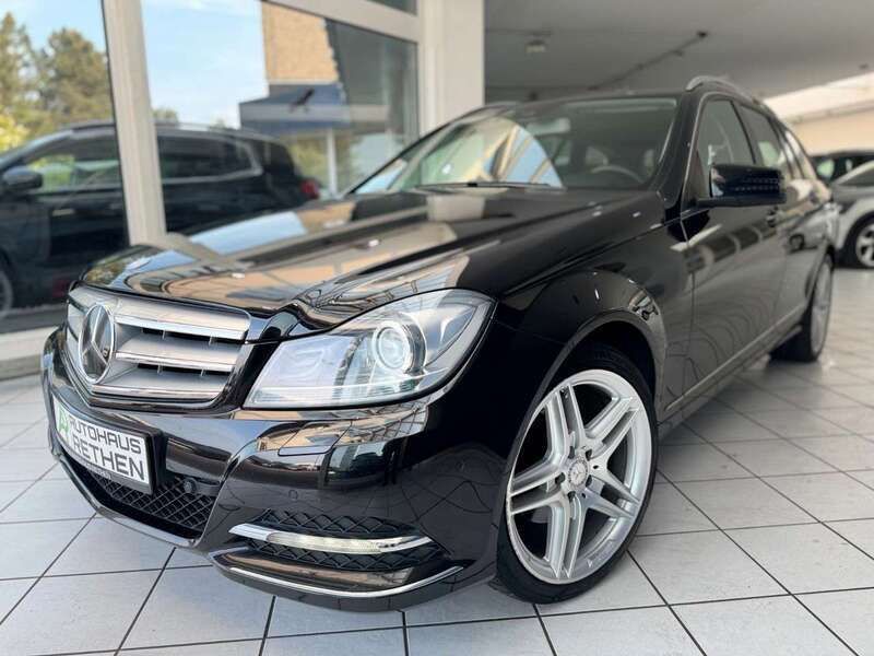 Schwarz Gebraucht 2013 Mercedes C250 Avantgarde Kombi | 18.890 € (Teuer) - Bild 1/4
