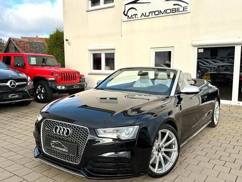 Phantomschwarz perleffekt Gebraucht 2013 Audi RS5 Sport Cabrio | 38.490 € (Fairer Preis) - Bild 1/4