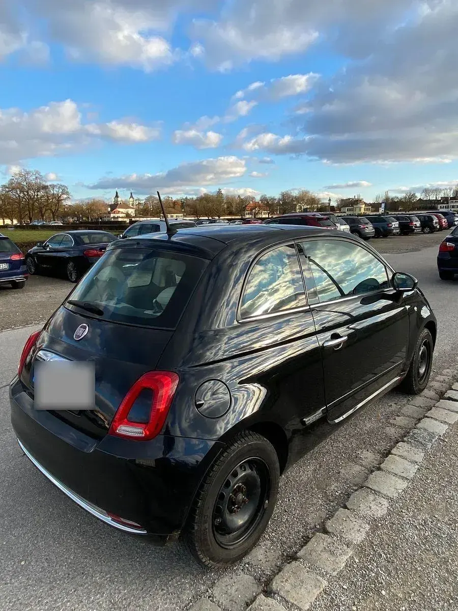 Gebraucht Fiat 500 Lounge 69 PS (50 kW) 2016 Schwarz Kleinwagen