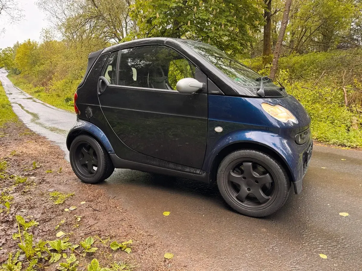 Usata Smart ForTwo Cabrio 60 CV (44 kW) 2001 Blu Cabrio