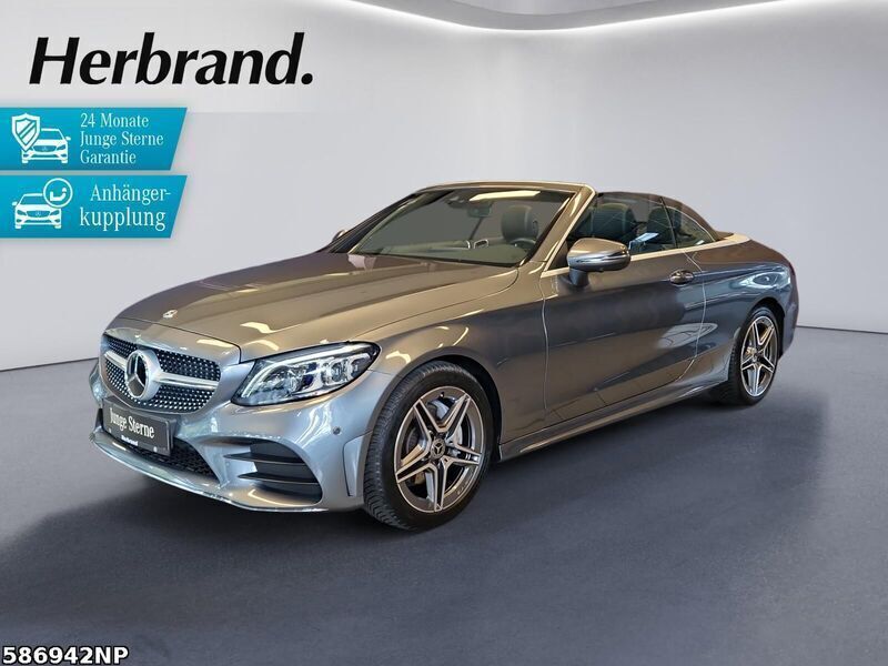 Metalliclack selenitgrau Gebraucht 2022 Mercedes C200 AMG Cabrio | 43.880 € (Etwas zu teuer) - Bild 1/4