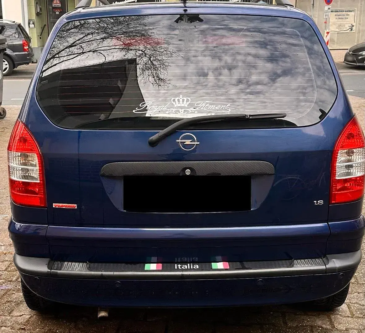 Gebraucht Opel Zafira 125 PS (91 kW) 2005 Blau Van / Kleinbus
