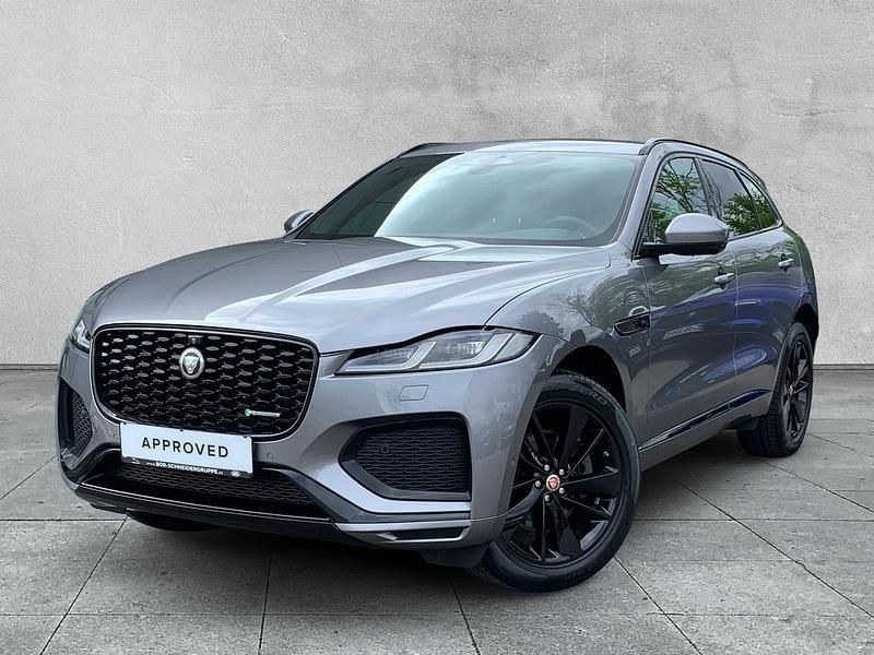 Grau Gebraucht 2021 Jaguar F-Pace R-Dynamic SUV | 45.490 € (Teuer) - Bild 1/4