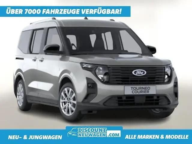 Solar silver metallic Neu 2025 Ford Tourneo Courier Van / Kleinbus | 26.850 € (Fairer Preis) - Bild 1/3