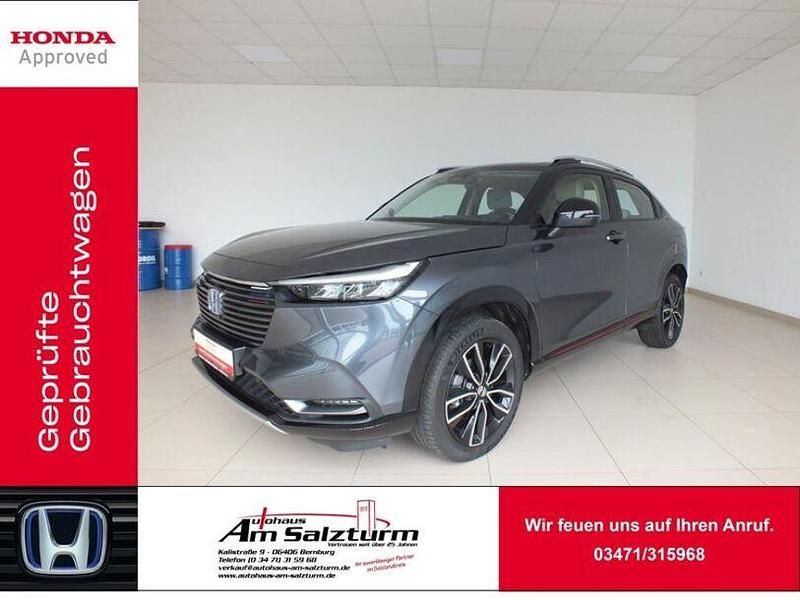 Meteoroid grey metallic und sc Gebraucht 2022 Honda HR-V Advance SUV | 26.750 € (Fairer Preis) - Bild 1/4