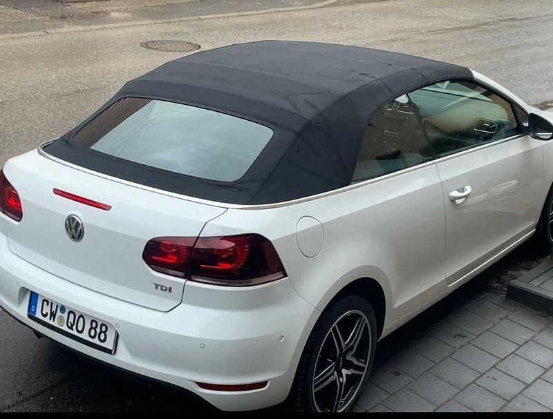 Gebraucht VW Golf Cabriolet 105 PS (77 kW) 2015 Weiß Cabrio