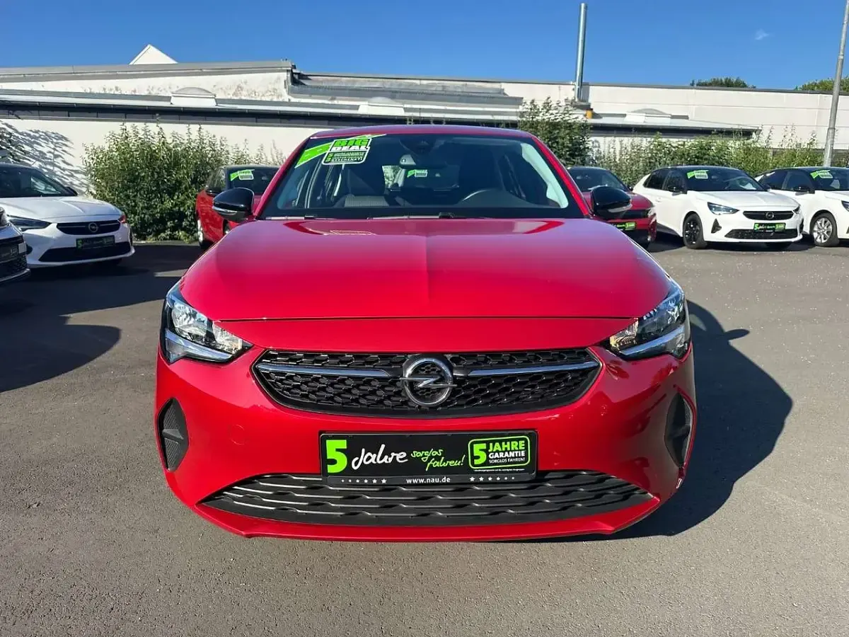 Gebraucht Opel Corsa Edition 75 PS (55 kW) 2023 Chili rot Kleinwagen