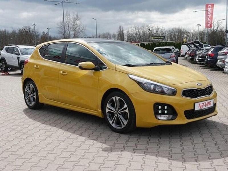 Gebraucht Kia Ceed GT-Line 120 PS (88 kW) 2017 Gelb Kleinwagen