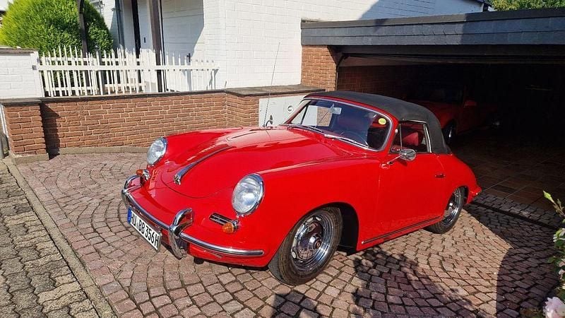Gebraucht Porsche 356 90 PS (66 kW) 1963 Rot Cabrio