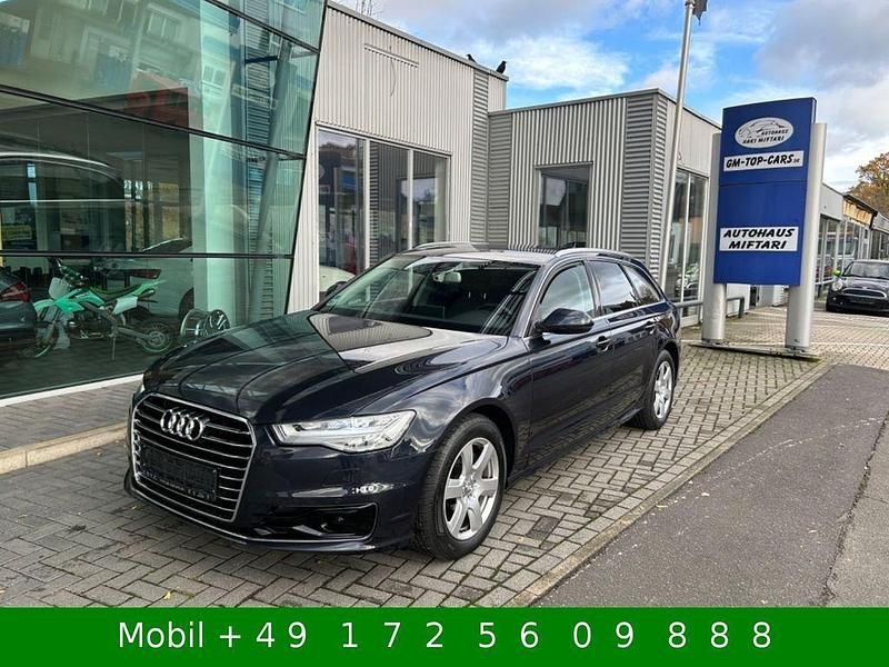 Mondscheinblau metallic (metallic) Gebraucht 2016 Audi A6 Ambiente Kombi | 16.500 € (Superpreis) - Bild 1/4