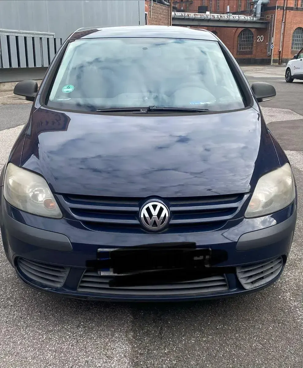 Gebraucht VW Golf Plus Cross 105 PS (77 kW) 2007 Blau Van / Kleinbus