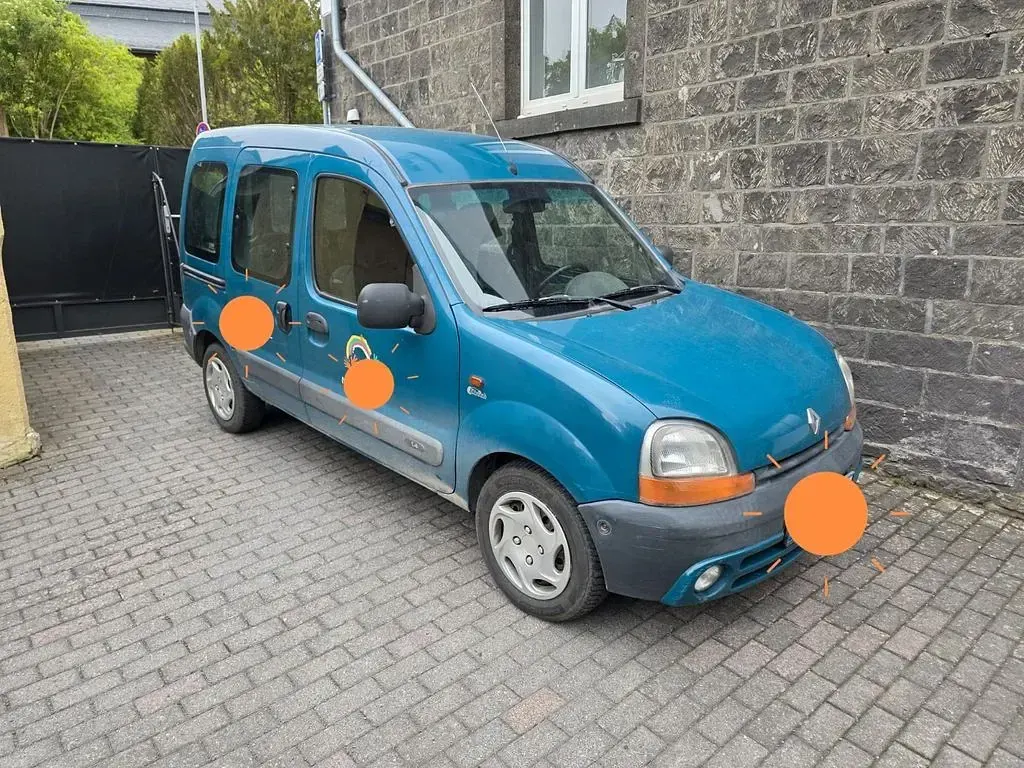 Brugt Renault Kangoo Expression 75 HK (55 kW) 2001 Grå MPV