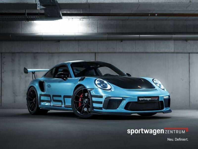 Schwarz / vollfolierung blau Gebraucht 2018 Porsche 911 GT3 RS Coupé | 199.900 € (Superpreis) - Bild 1/4