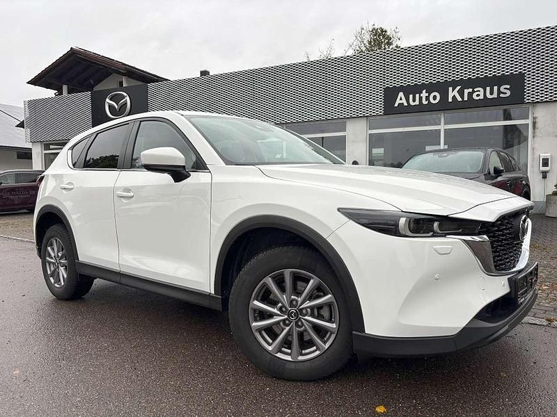 Arctic white Gebraucht 2022 Mazda CX-5 Exclusive-Line SUV | 23.390 € (Fairer Preis) - Bild 1/4