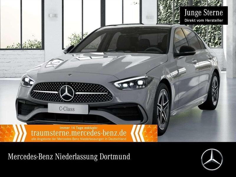 Grau Gebraucht 2024 Mercedes C300e Premium Limousine | 49.990 € (Fairer Preis) - Bild 1/3