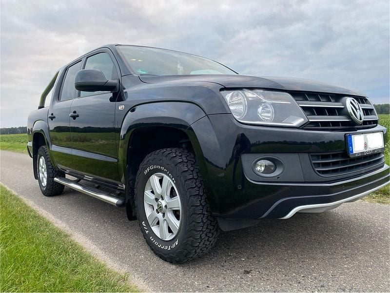 Schwarz Gebraucht 2014 VW Amarok Trendline Abholung | 14.500 € (Fairer Preis) - Bild 1/4
