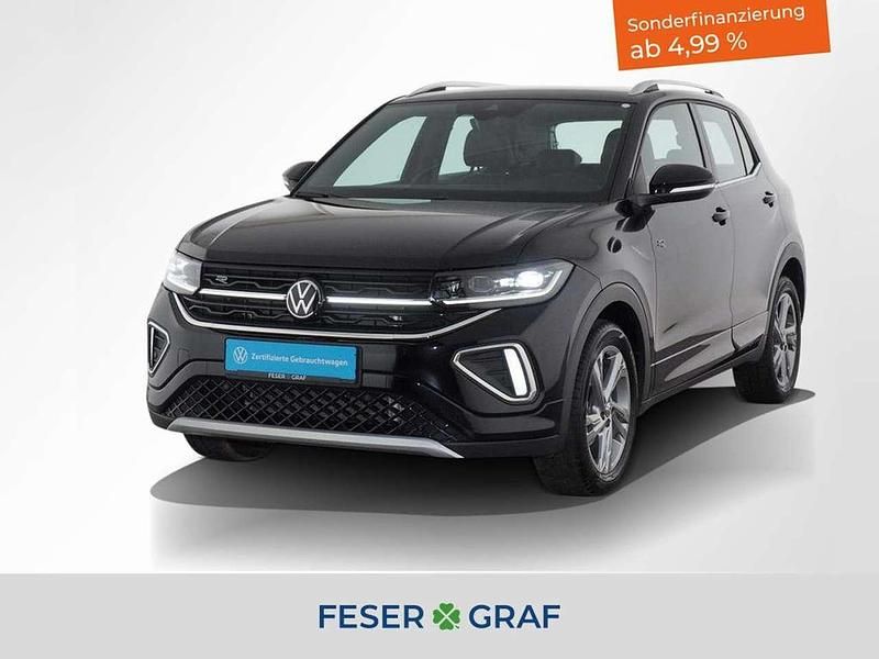 Deep black perleffekt Gebraucht 2024 VW T-Cross R-line SUV | 24.250 € (Fairer Preis) - Bild 1/4