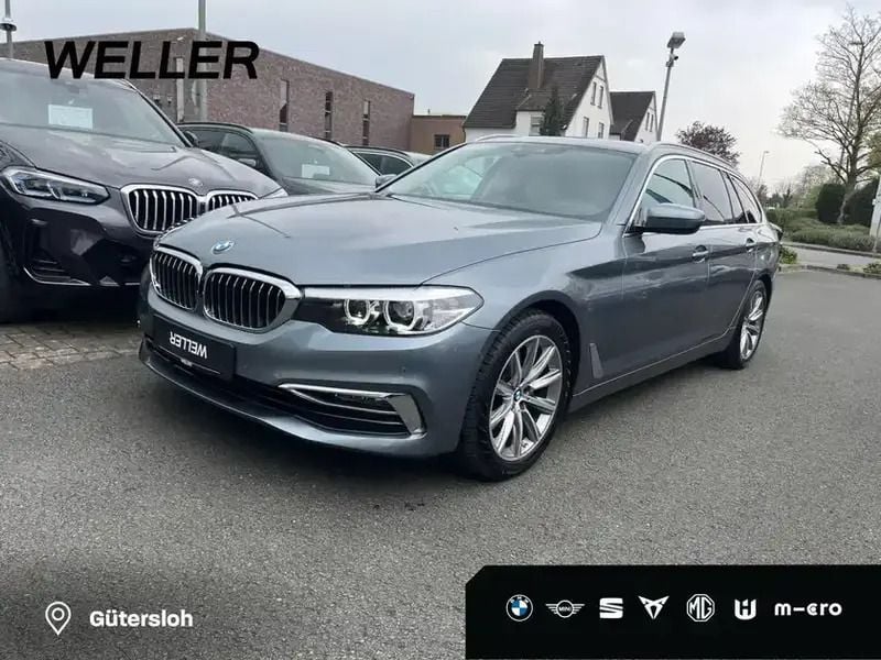 Bluestone (grau) Gebraucht 2020 BMW 520 Luxury Line Kombi | 25.950 € (Superpreis) - Bild 1/4
