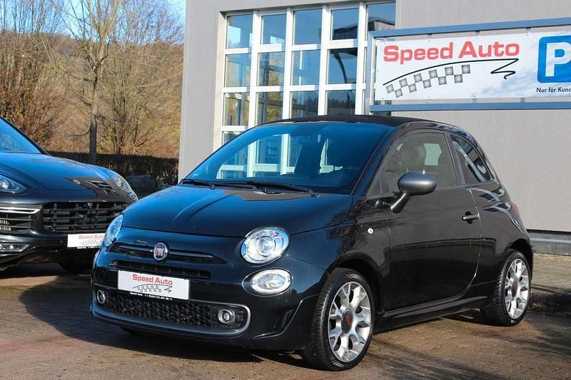 Schwarz Gebraucht 2019 Fiat 500 Sport Cabrio | 9.790 € (Fairer Preis) - Bild 1/4