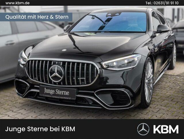 Lack obsidianschwarz Gebraucht 2024 Mercedes S63 AMG AMG Limousine | 176.420 € (Superpreis) - Bild 1/4