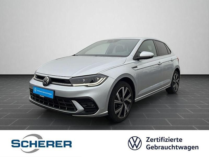 Reflexsilber metallic (metallic) Gebraucht 2022 VW Polo R-line Limousine | 18.700 € (Fairer Preis) - Bild 1/4