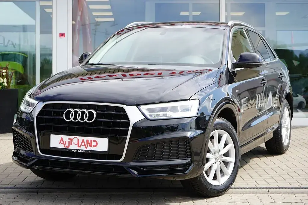 Gebraucht Audi Q3 S-Line 150 PS (110 kW) 2018 Schwarz SUV