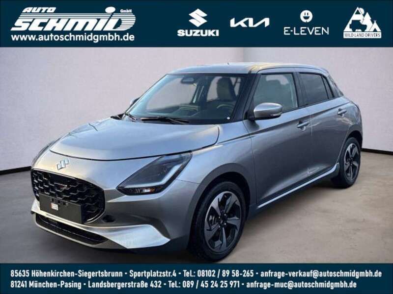 Silber (premium silver metallic) Neu 2025 Suzuki Swift Comfort+ Kleinwagen | 22.491 € - Bild 1/4