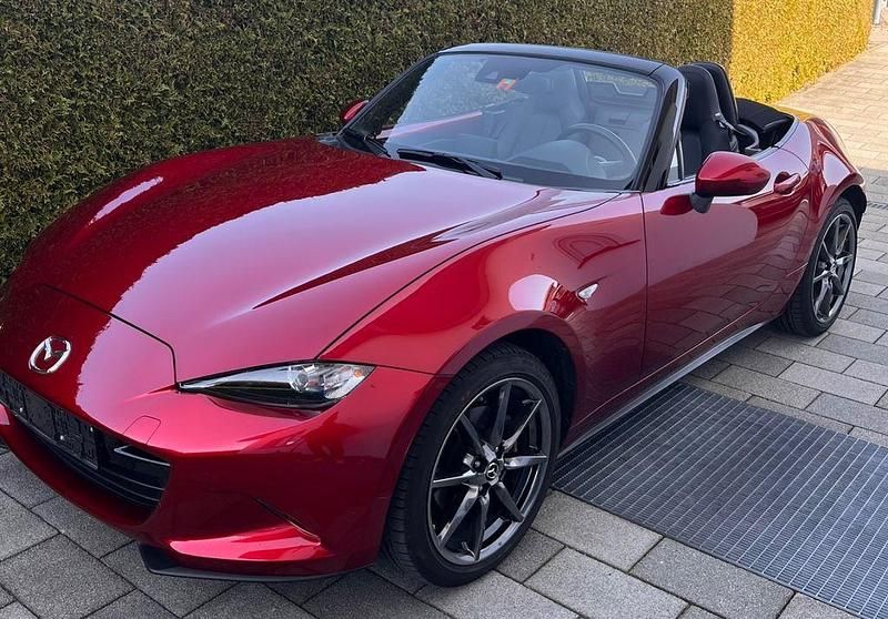 Gebraucht Mazda MX5 Exclusive-Line 184 PS (135 kW) 2019 Rot Cabrio