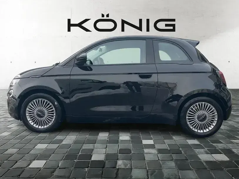 Gebraucht Fiat 500e Basis 2023 Schwarz Kleinwagen