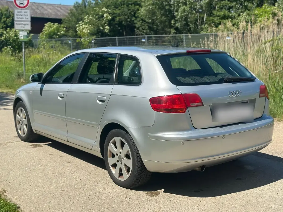 Używany Audi A3 Attraction 102 KM (75 kW) 2007 Srebrny Hatchback