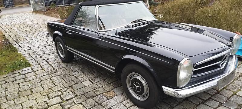 Gebraucht Mercedes SL280 170 PS (125 kW) 1968 Schwarz Cabrio
