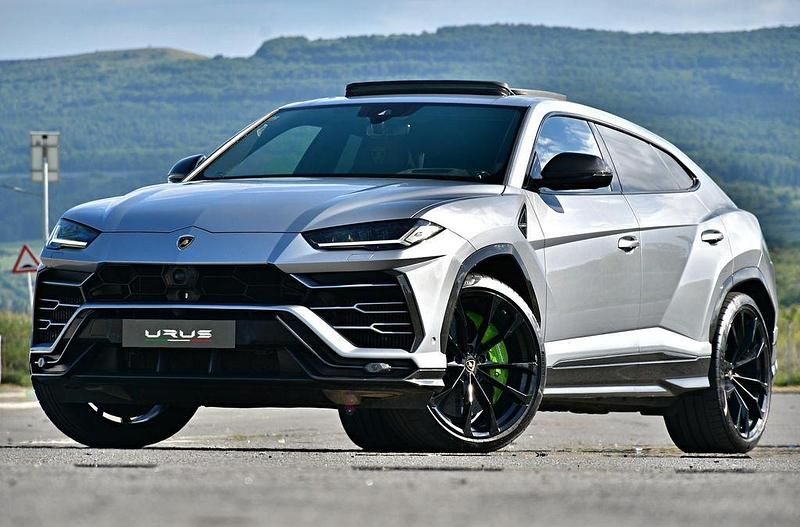 Silber Gebraucht 2019 Lamborghini Urus SUV | 215.000 € - Bild 1/4
