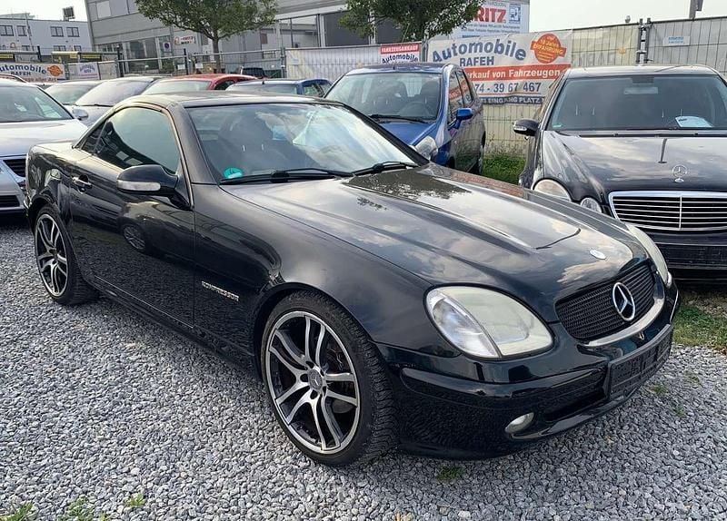 Schwarz Gebraucht 2003 Mercedes SLK230 Cabrio | 2.500 € (Fairer Preis) - Bild 1/4