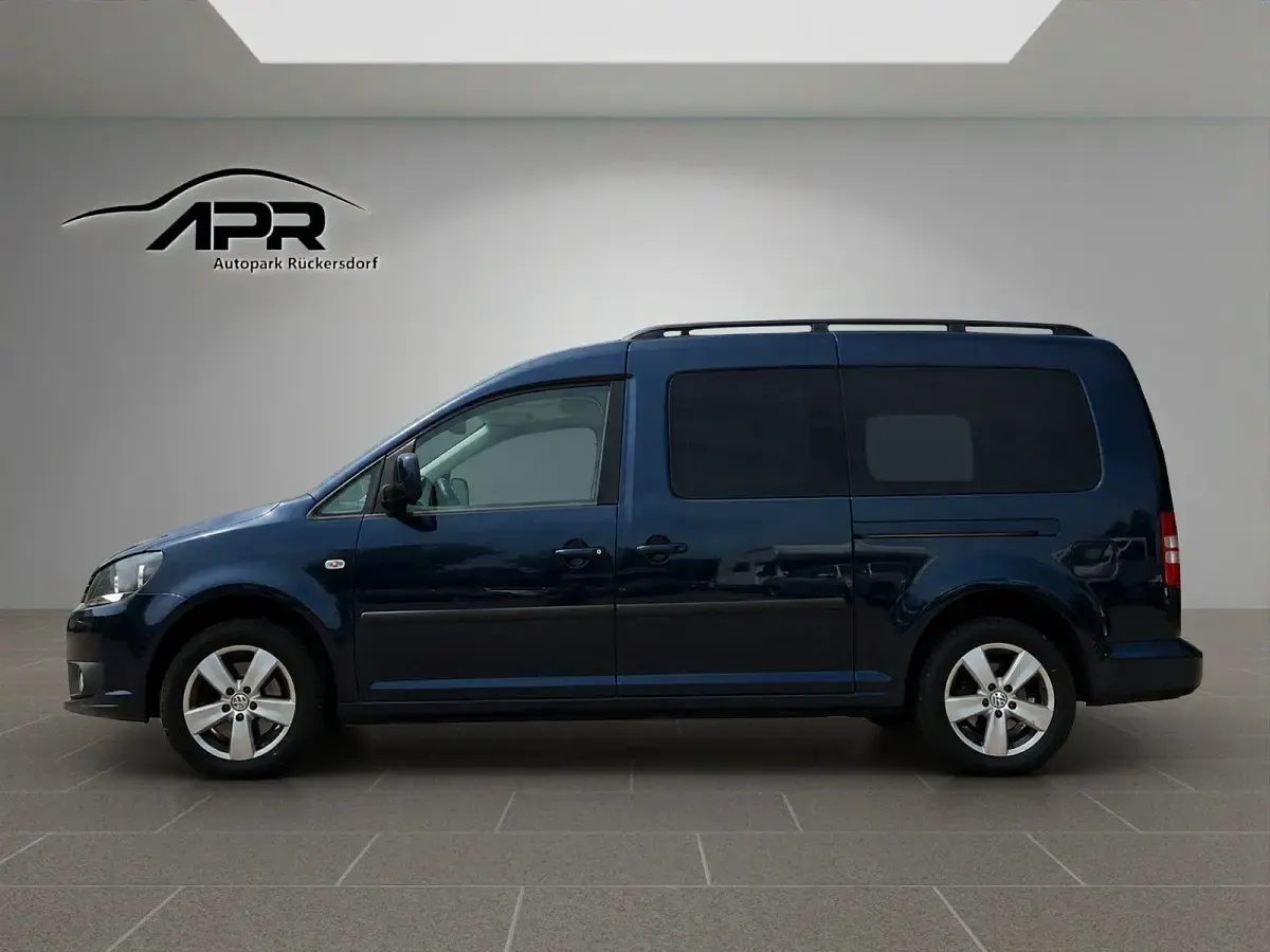 Gebraucht VW Caddy Maxi 102 PS (75 kW) 2013 Blau Van / Kleinbus