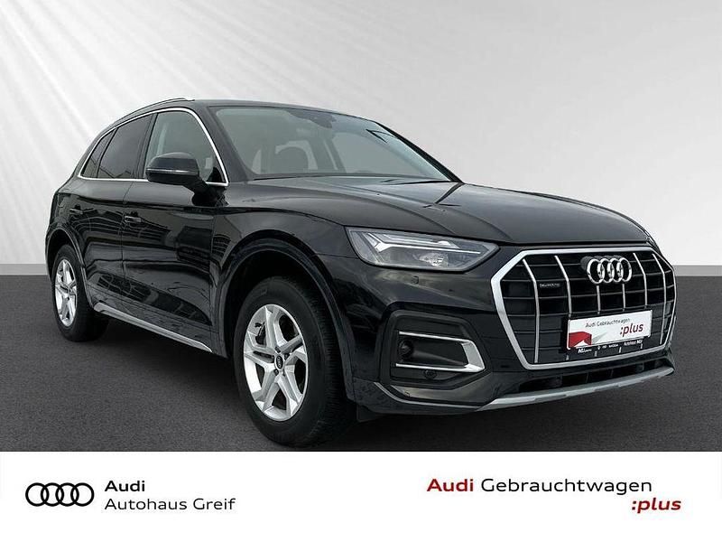 Mythosschwarz metallic Gebraucht 2023 Audi Q5 Ambiente SUV | 38.450 € (Guter Preis) - Bild 1/4