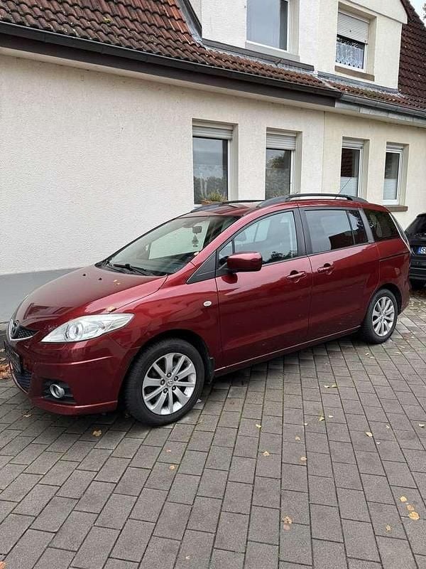 Rot Gebraucht 2010 Mazda 5 Active Van / Kleinbus | 2.700 € (Superpreis) - Bild 1/4