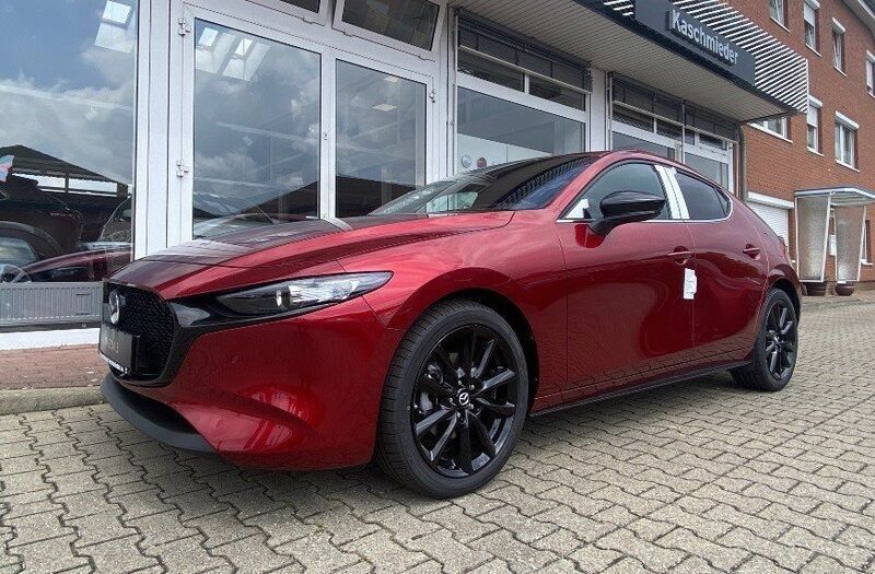 Rot Neu 2024 Mazda 3 Homura-Line Limousine | 27.490 € (Fairer Preis) - Bild 1/4