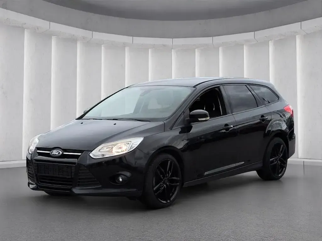 Gebraucht Ford Focus 125 PS (91 kW) 2014 Schwarz metallic Kombi