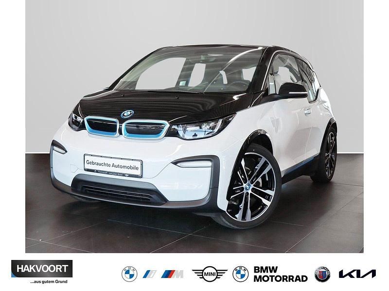Capparisweiss mit akzent bmw i blau Gebraucht 2020 BMW i3 Basis Kleinwagen | 16.990 € (Superpreis) - Bild 1/3