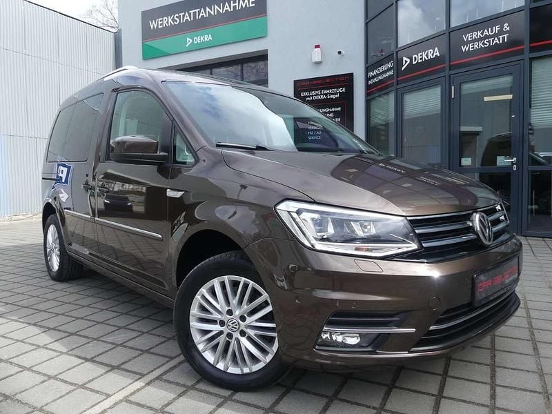 Gebraucht VW Caddy Highline 150 PS (110 kW) 2016 Braun Van / Kleinbus