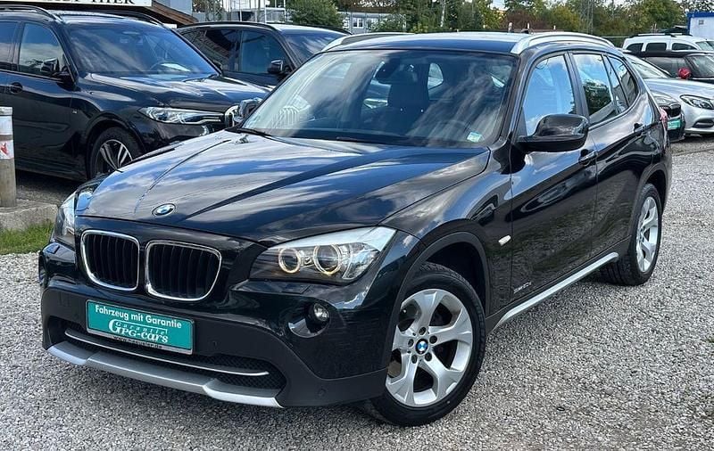 Schwarz Gebraucht 2010 BMW X1 Sport Line SUV | 6.490 € (Guter Preis) - Bild 1/4