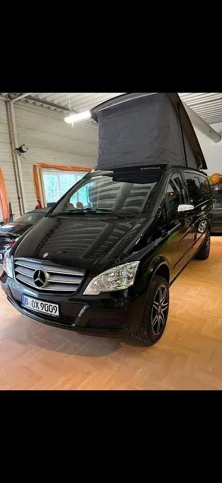 Gebraucht Mercedes Viano Marco Polo 163 PS (119 kW) 2011 Schwarz Van / Kleinbus