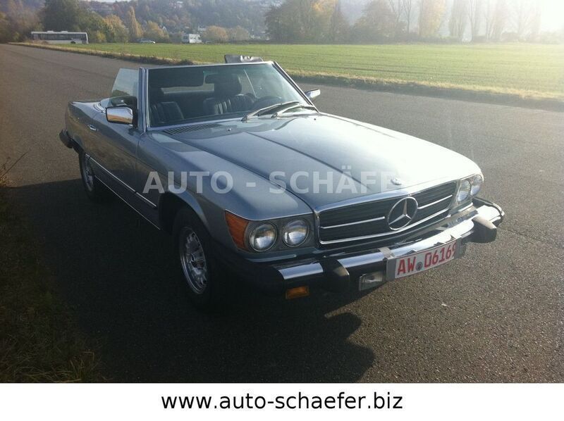 Second-hand Mercedes SL380 1984 Gri Cabrio