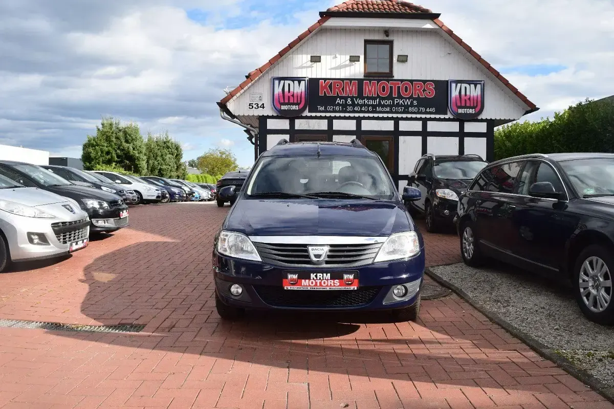 Gebraucht Dacia Logan MCV 84 PS (61 kW) 2013 Blau Kombi