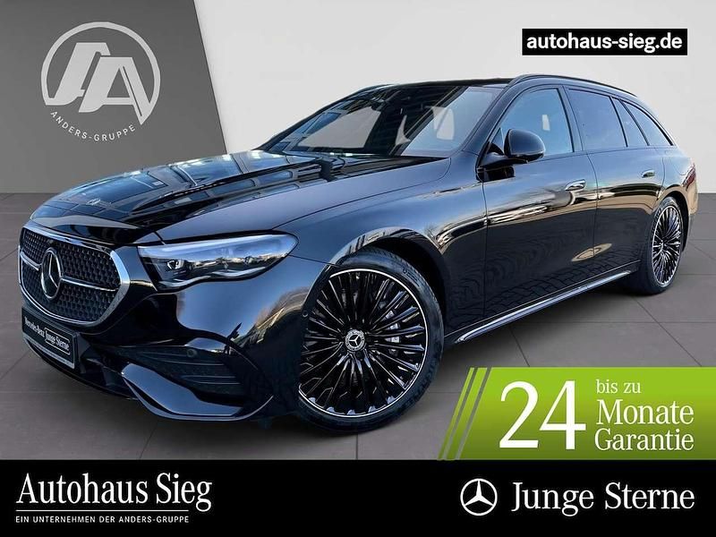 Obsidianschwarz Gebraucht 2024 Mercedes E300 Premium Kombi | 58.974 € (Etwas zu teuer) - Bild 1/3