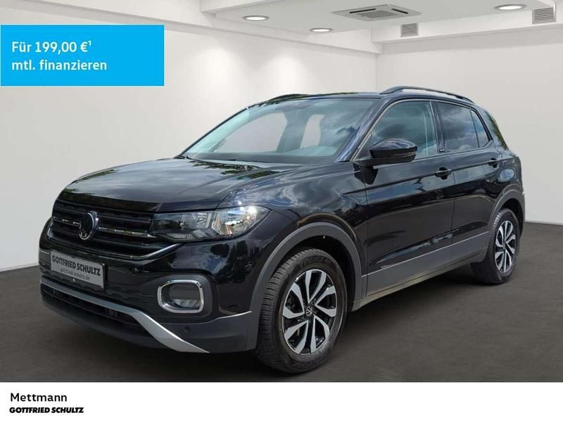 Schwarz Gebraucht 2022 VW T-Cross Active SUV | 19.750 € (Fairer Preis) - Bild 1/4