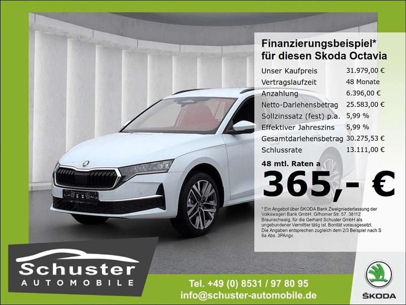 Neu Skoda Octavia 116 PS (85 kW) 2026 Weiss Kombi