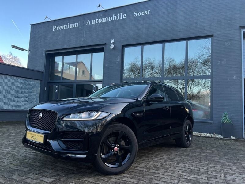 Schwarz Gebraucht 2018 Jaguar F-Pace R-Sport SUV | 25.800 € (Fairer Preis) - Bild 1/4